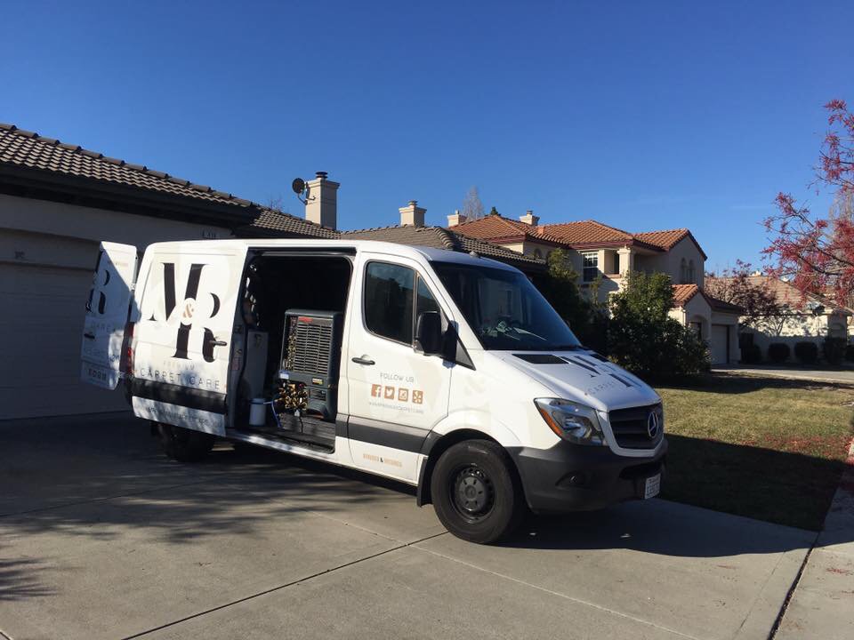 carpet cleaner van